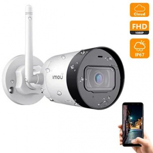Cámara imou IP Bala 2MP 2.8mm IR30 Wifi Slot MicroSD IP67 microfono 1 antena